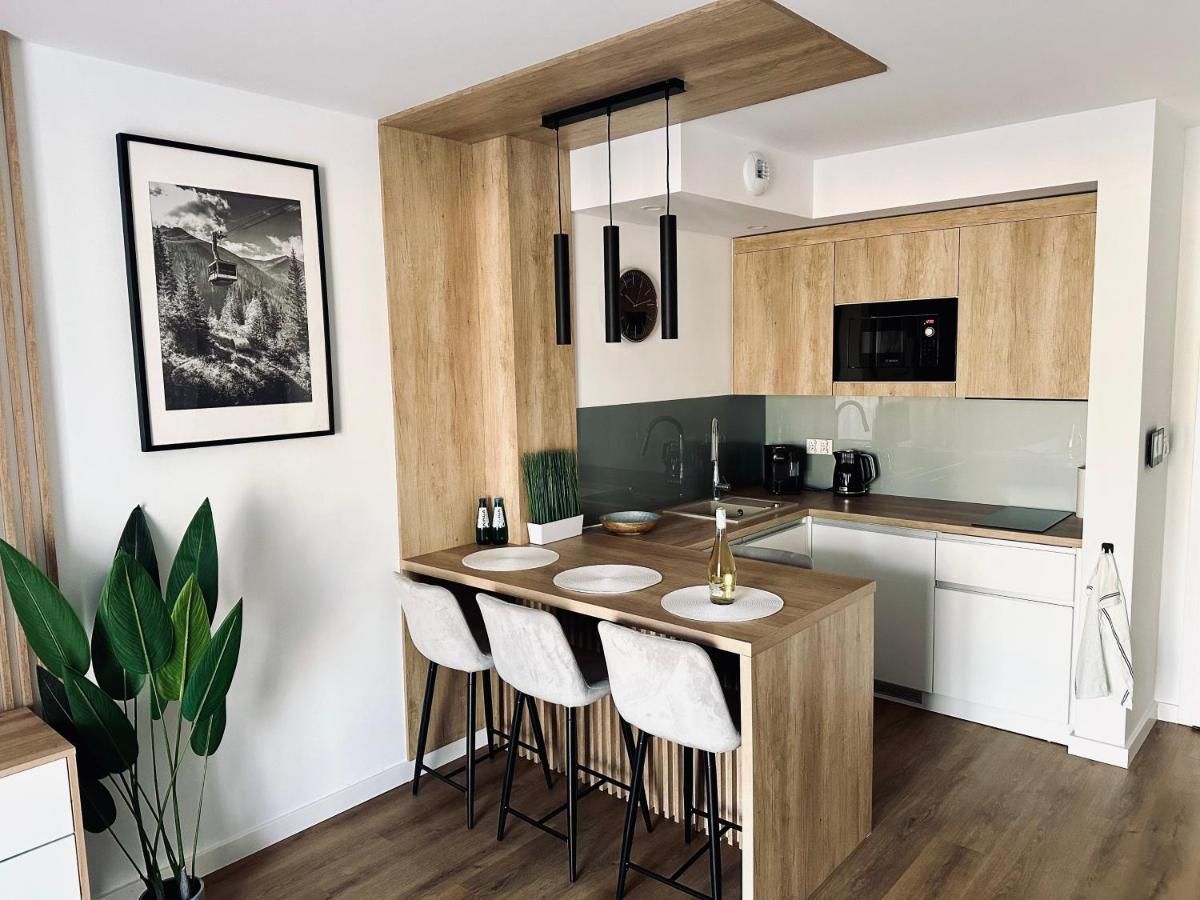 Mountain Shine - Apartment, Spa And Parking ザコパネ エクステリア 写真